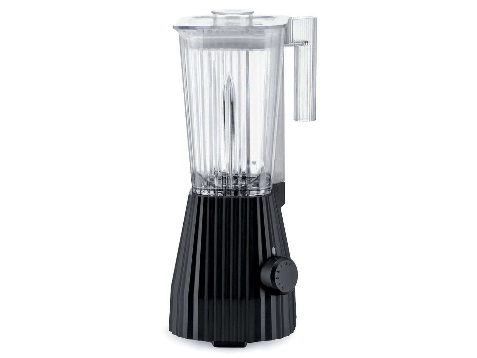 Blender kielichowy Alessi Plisse Black