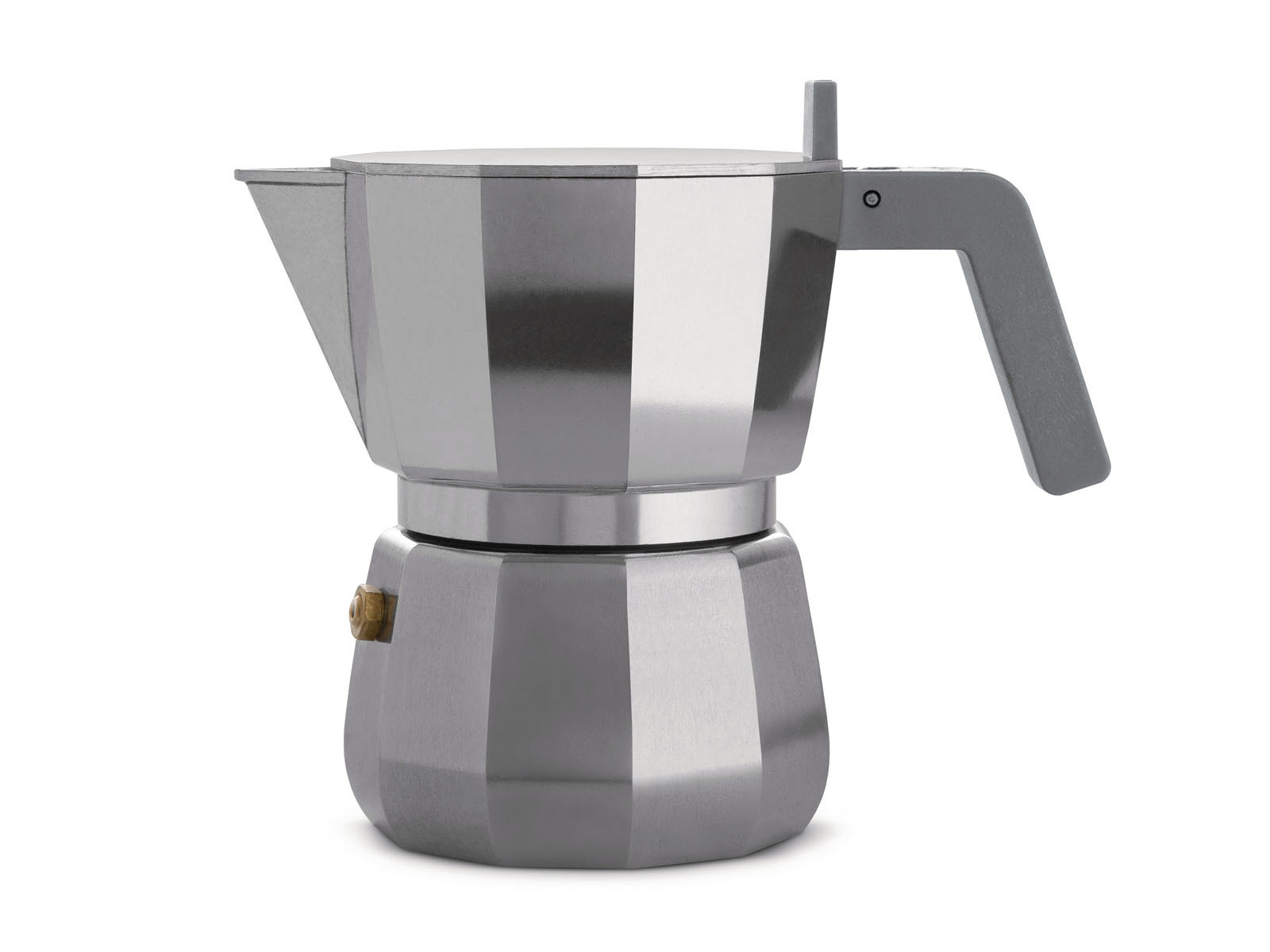 Kawiarka ciśnieniowa Alessi Moka 150ml x3 Aluminium