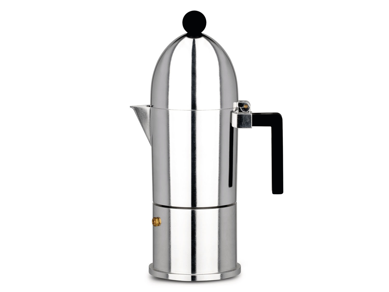 Kawiarka ciśnieniowa Alessi La Cupola Silver Black 300ml x6