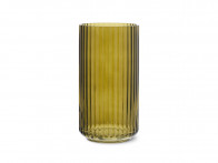 Wazon Lyngby Vase Glass Olive 20..