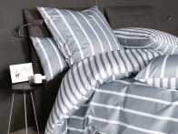 Pościel Janine Modern Classic Stripes Platin 135x200..