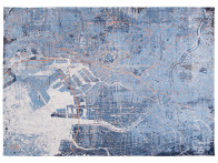 Dywan Louis De Poortere Cities Tokyo Conductive Blue..