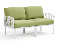 Sofa Nardi Komodo Bianco/Avocado - 2-osobowa..