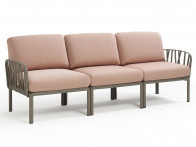 Sofa Nardi Komodo Taupe/Rosa - 3-osobowa..