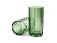 Wazon Lyngby Vase Glass Green 20..