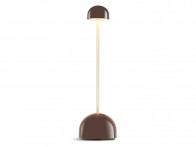 Lampa Marset Sips Mobile LED Table Chocolate/Gold..