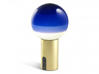 Lampa Marset Dipping Mobile LED Table Blue Brass..