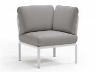 Sofa Nardi Komodo Bianco/Grey - moduł narożny..