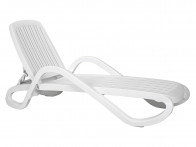 Leżak Nardi Eden Sunlounger Bianco..