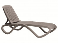 Leżak Nardi Tropico Sunlounger Taupe..