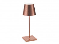 Lampa Zafferano Poldina LED Table 30 Copper Antique..