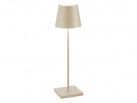 Lampa Zafferano Poldina LED Table 38 Sand..