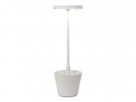 Lampa Zafferano Poldina LED Table Reverso 35 White..