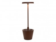 Lampa Zafferano Poldina LED Table Reverso 35 Corten..