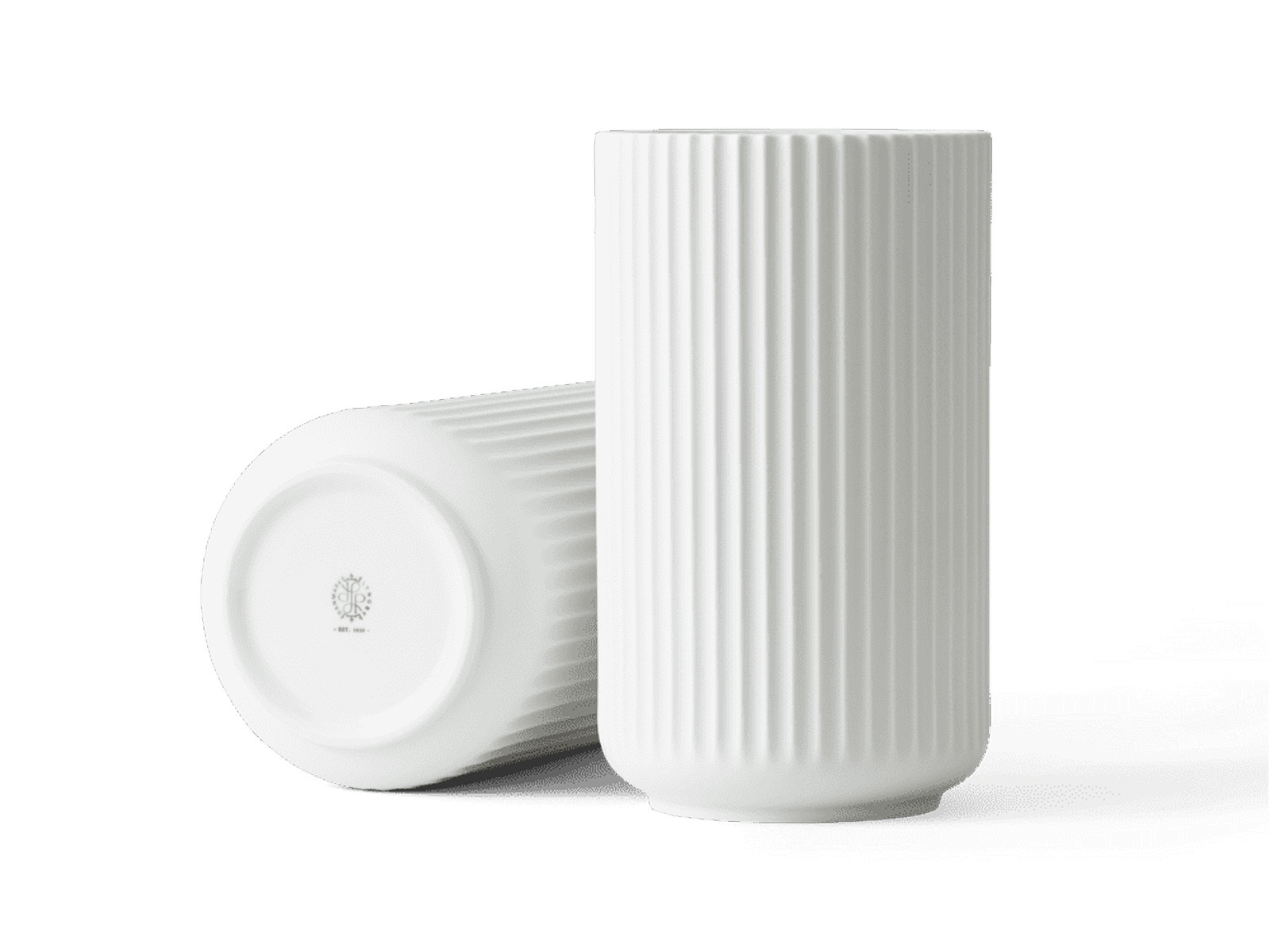 Wazon Lyngby Vase White 25