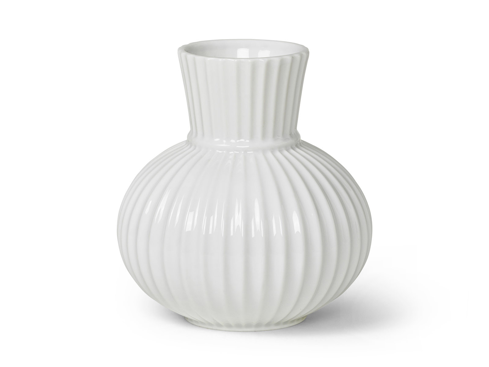 Wazon Lyngby Porcelain Tura White 14