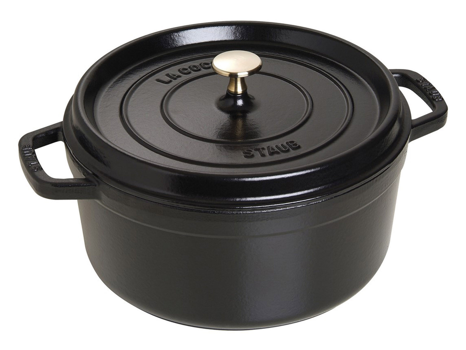 Garnek żeliwny Staub La Cocotte Round Black 5,2L