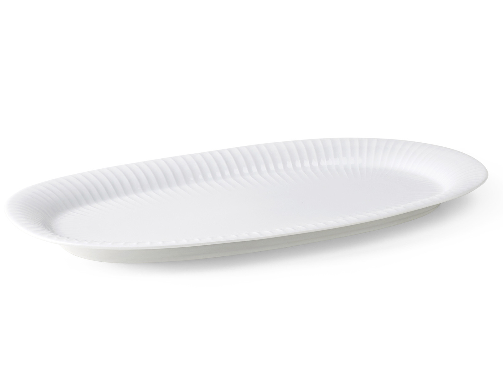 Półmisek Kähler Hammershøi Oval White 40x22cm