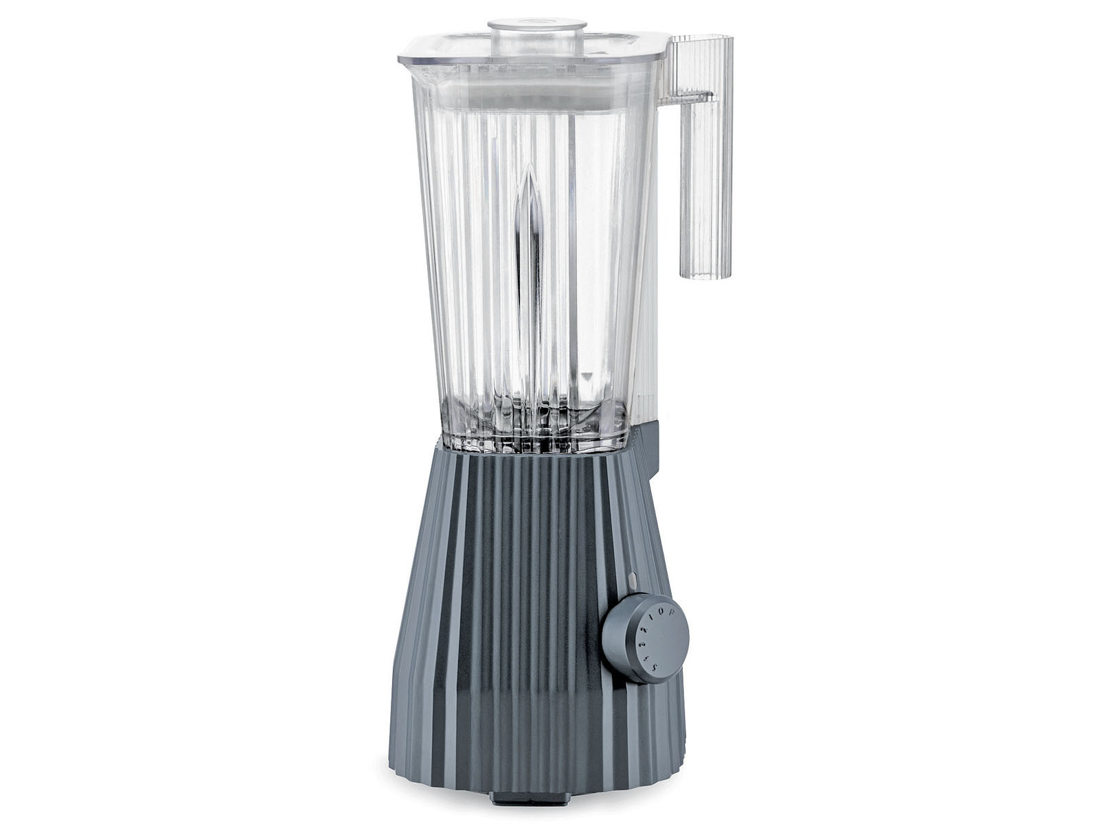 Blender kielichowy Alessi Plisse Grey