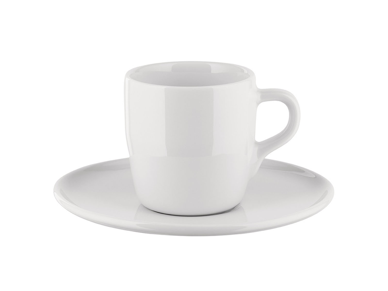 Filiżanka Alessi Itsumo Espresso White ze spodkiem