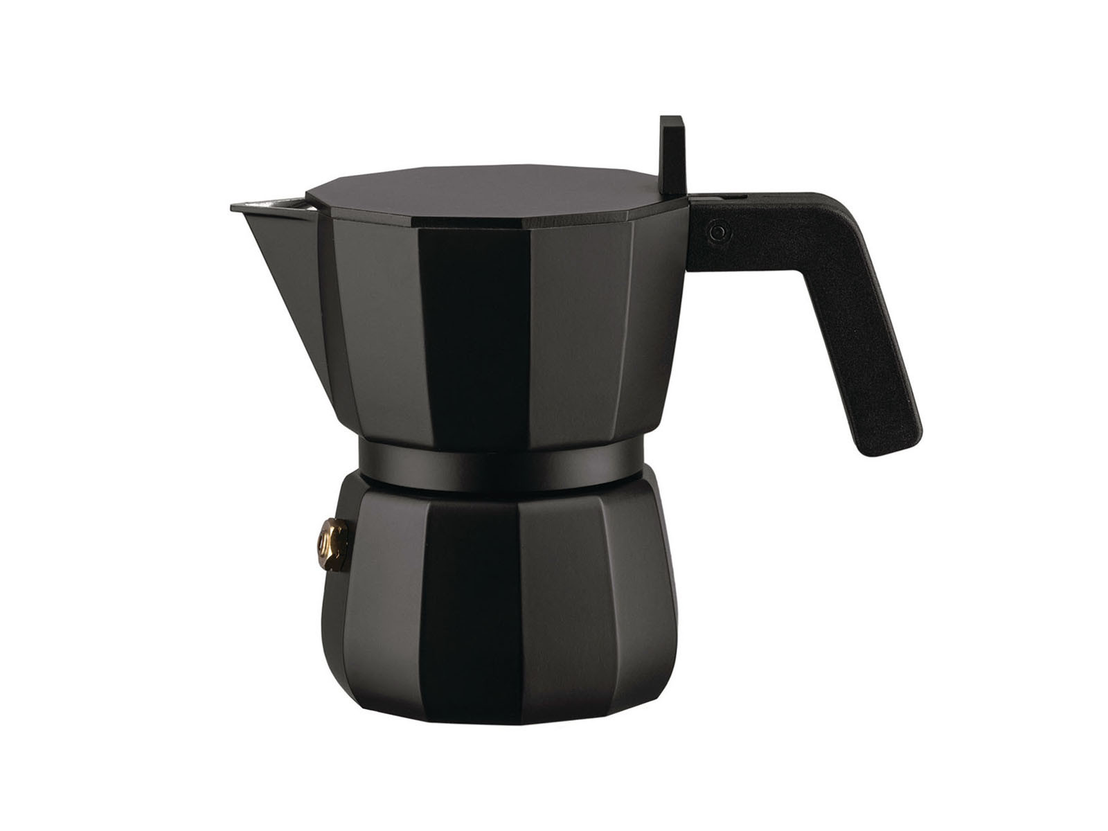 Kawiarka ciśnieniowa Alessi Moka 70ml x1 Black Matt