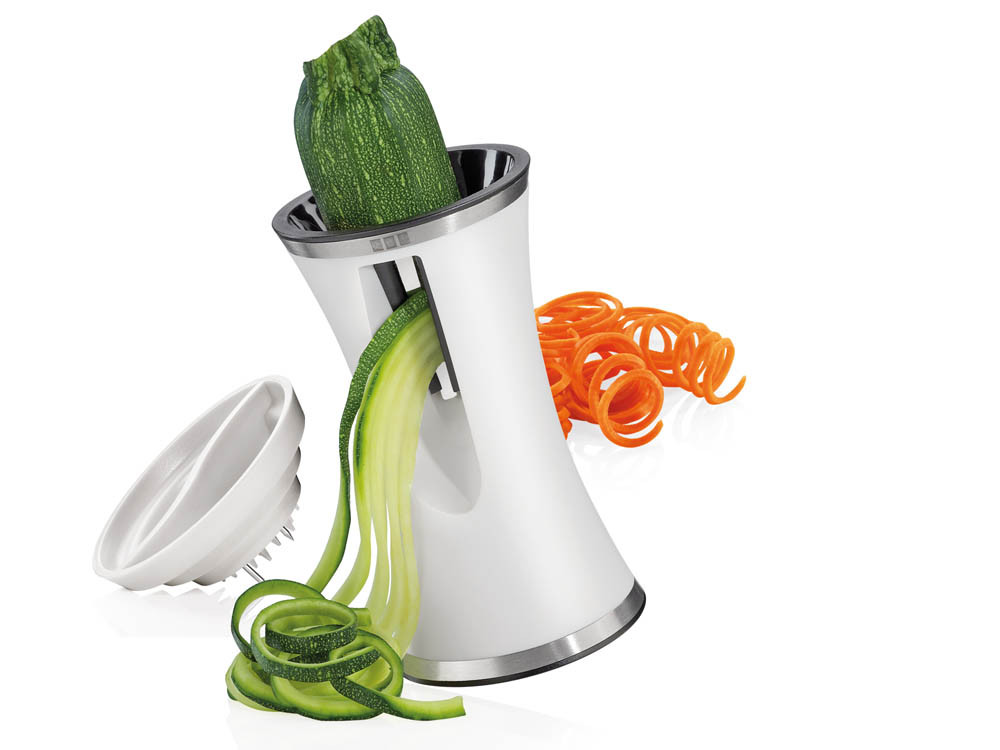 Krajacz spiralizer do warzyw Kuchenprofi White