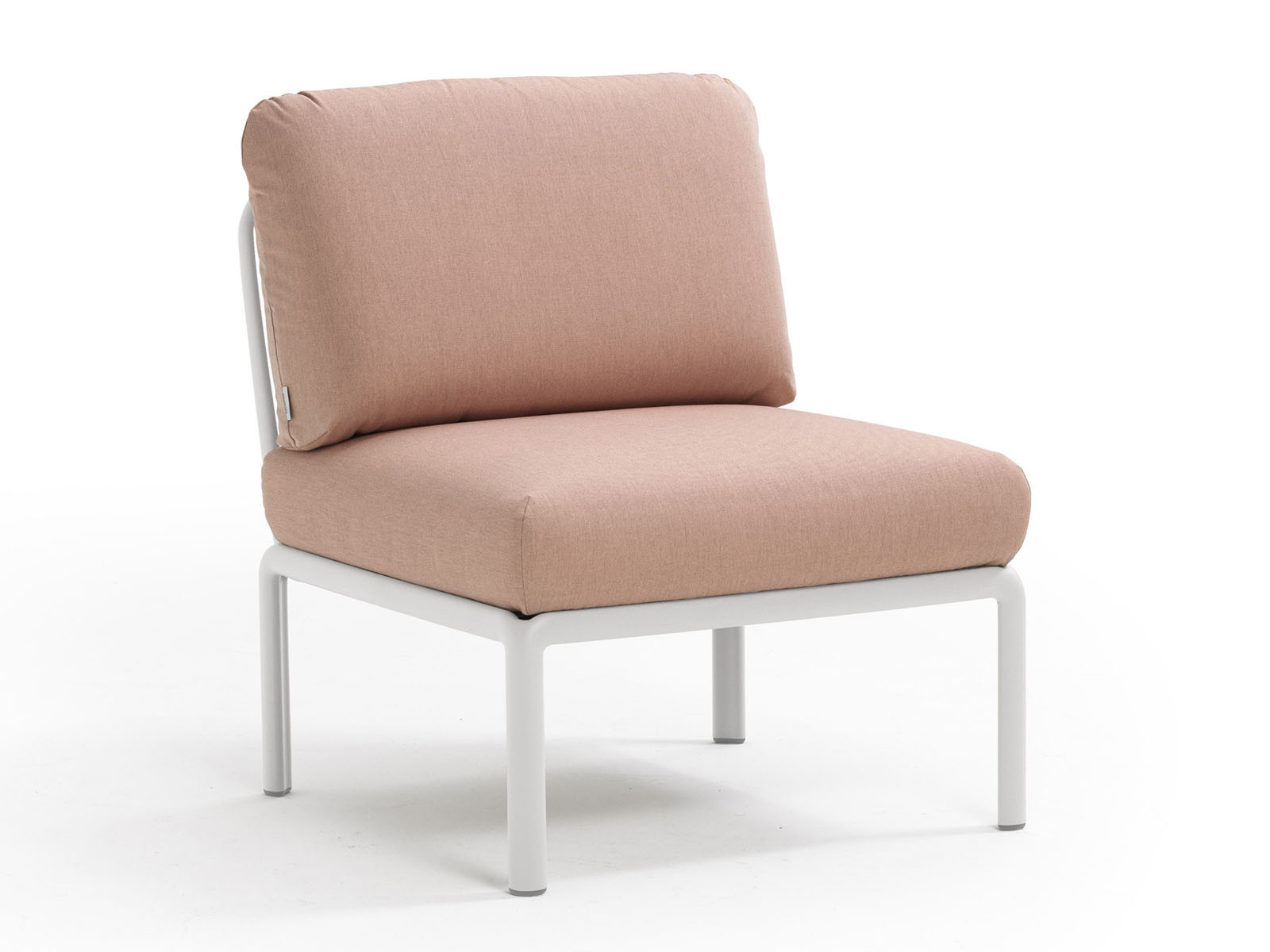 Sofa Nardi Komodo Bianco/Rosa - moduł środkowy