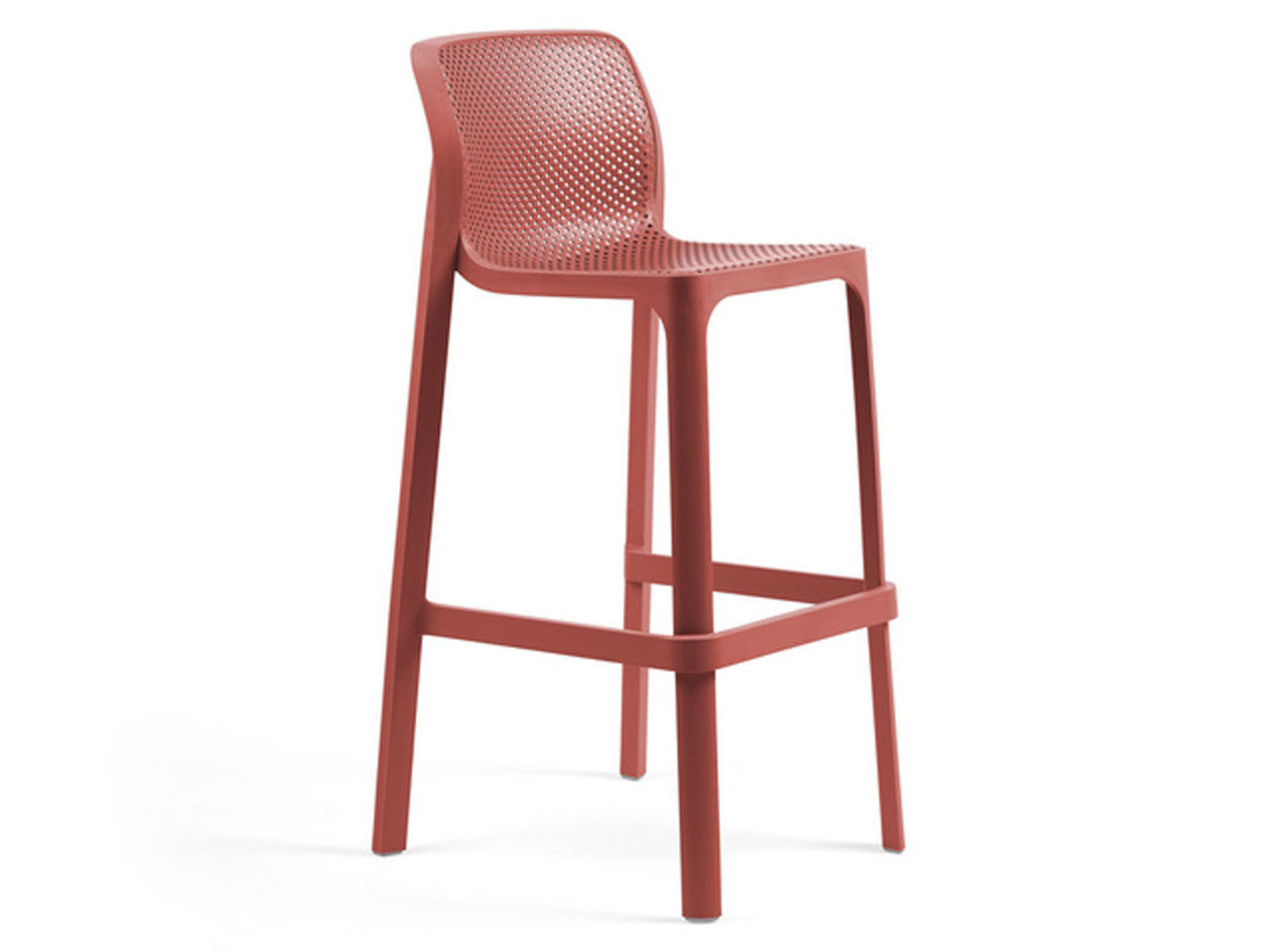 Hocker/Krzesło barowe Nardi Net Stool Corallo