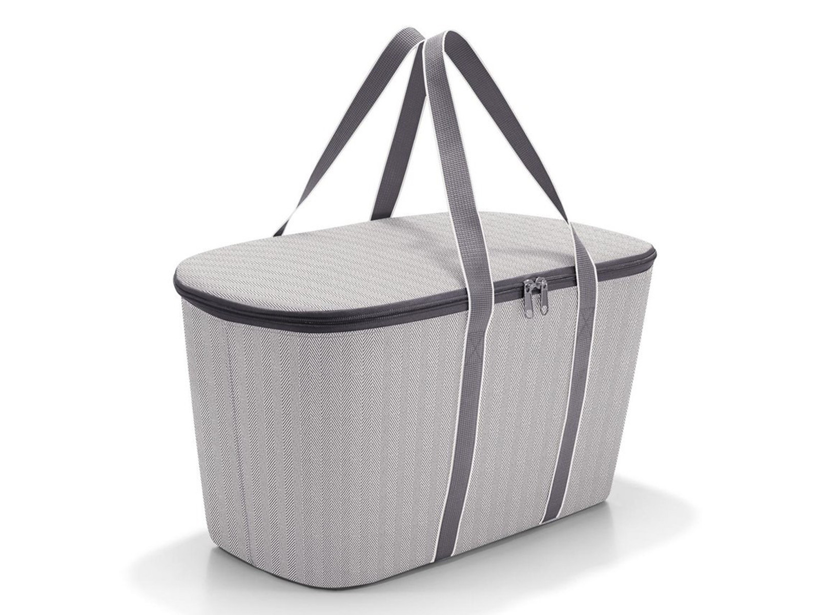 Torba/koszyk termiczny Reisenthel Coolerbag Herringbone Grey