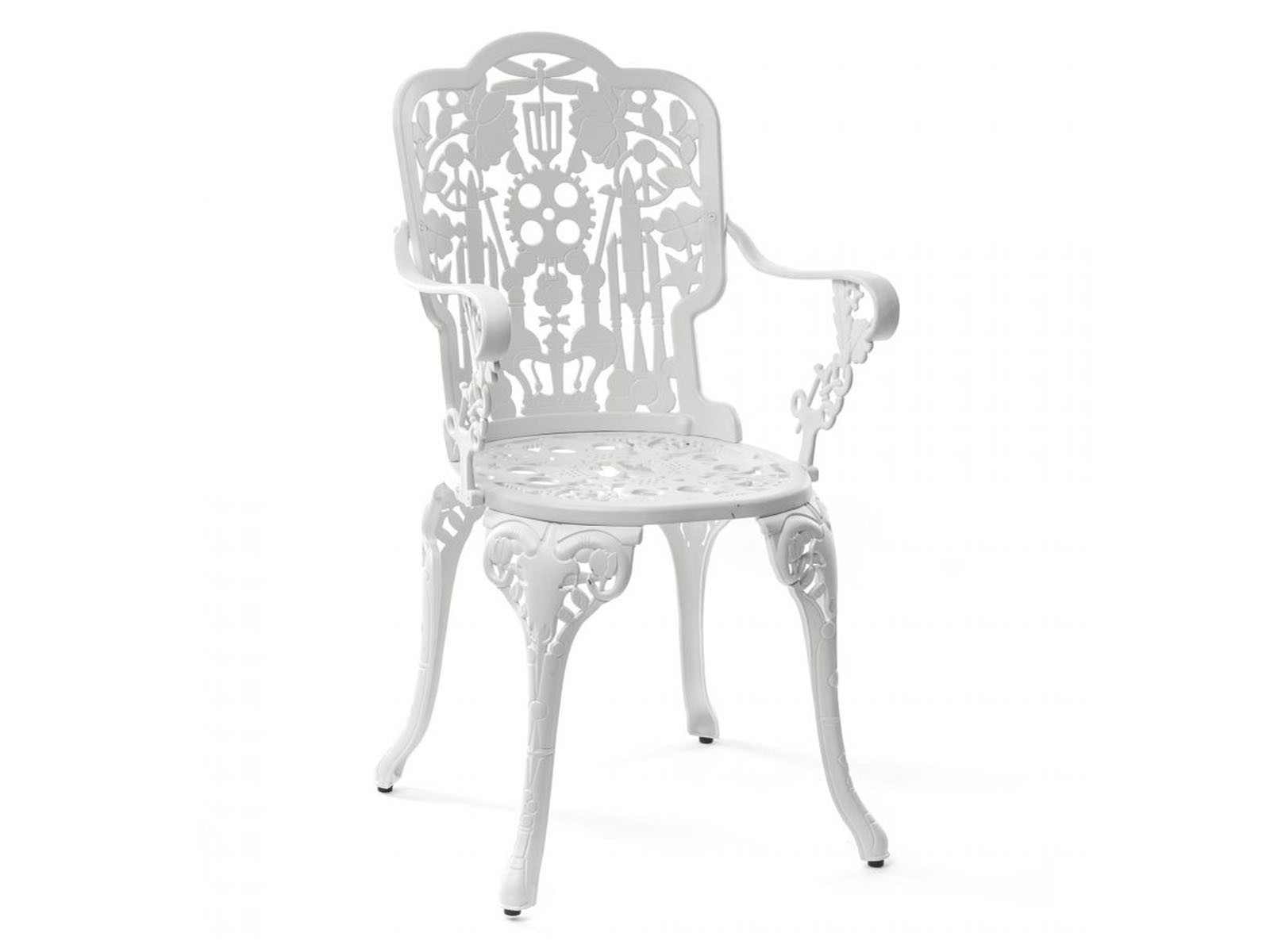 Fotel Seletti Industry Garden Armchair White