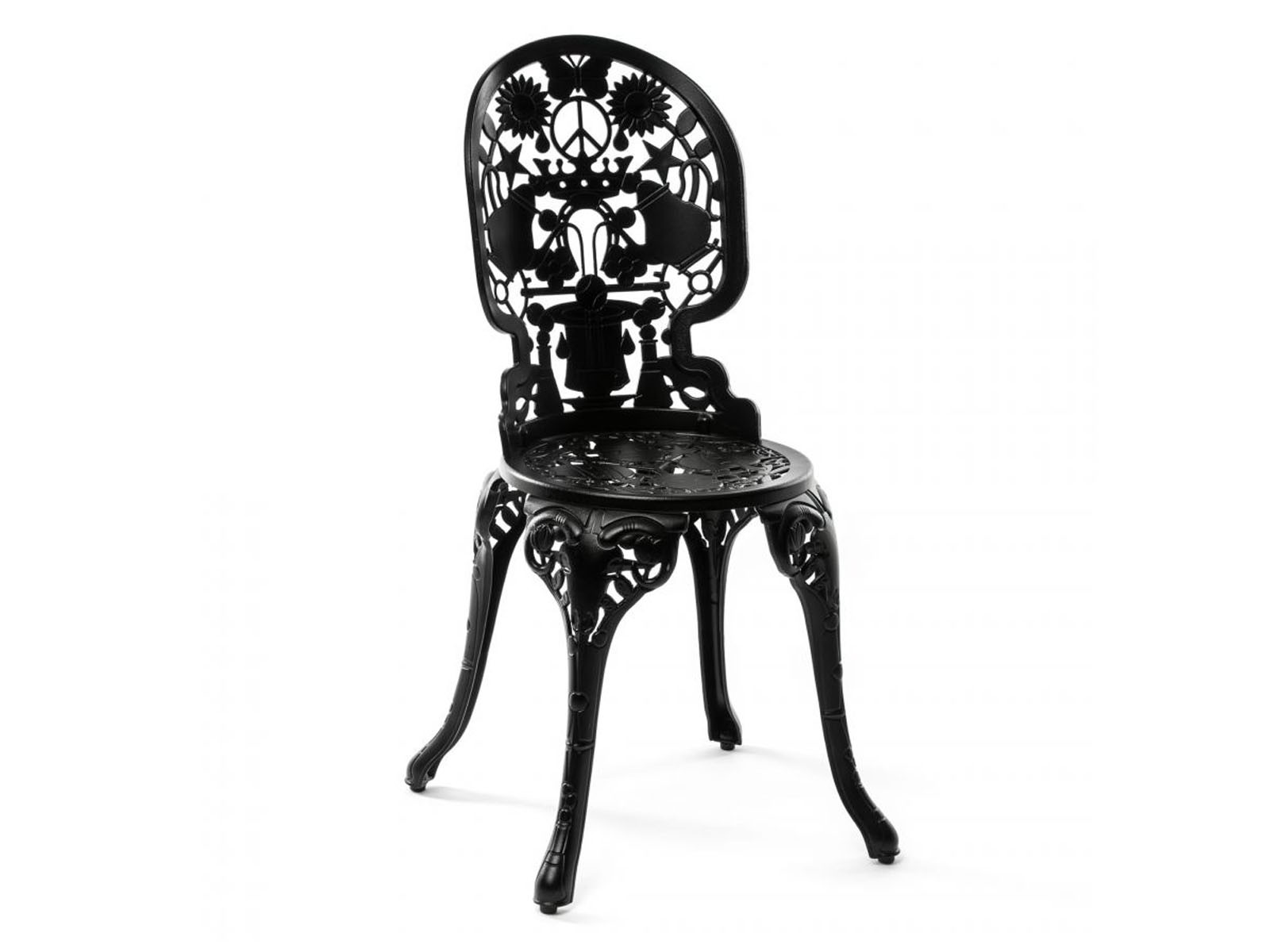 Krzesło Seletti Industry Garden Chair Black