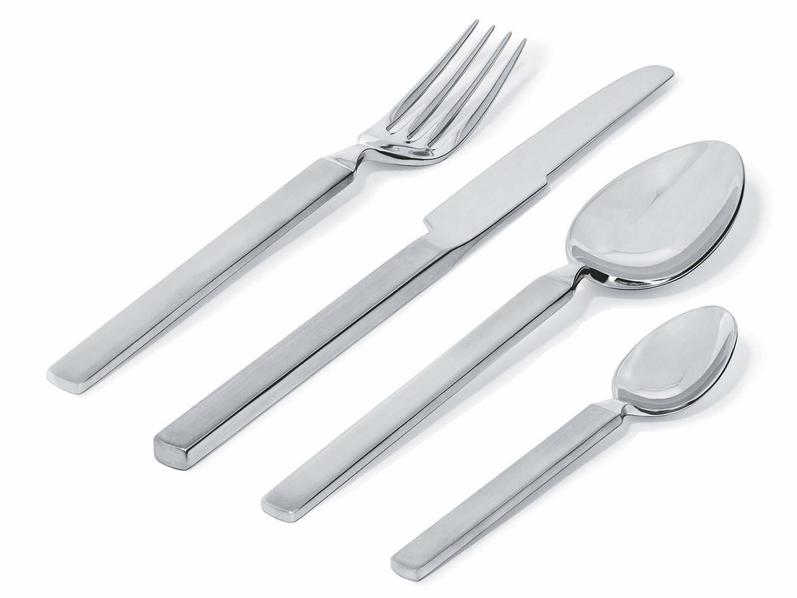 Sztućce stołowe Alessi Dry x24 dla 6 osób