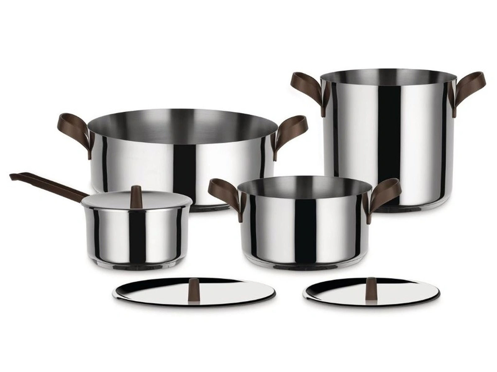 Zestaw granków Alessi Edo x4/x7